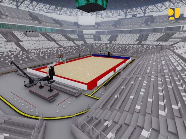 Stadion Indoor Baru di Senayan Rampung Sebentar Lagi, Ini Potretnya