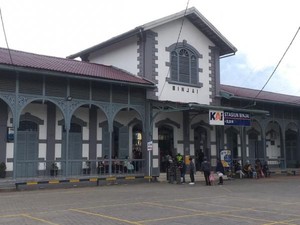 12 Bukti Stasiun Kereta Api Binjai Peninggalan Zaman Kolonial Belanda