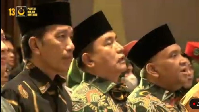 Tangkapan layar di YouTube PBB Presiden Jokowi