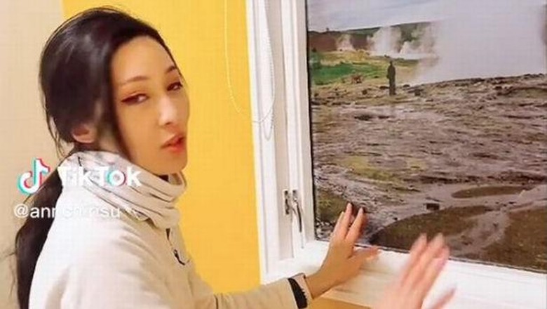 Turis kaget dengan pemandangan jendela kamar hotelnya Turis kaget dengan pemandangan jendela kamar hotelnya