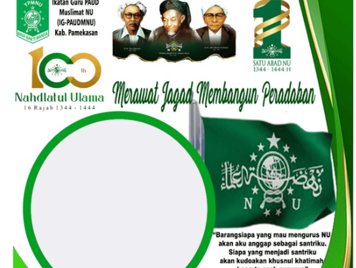 Twibbon 1 Abad NU