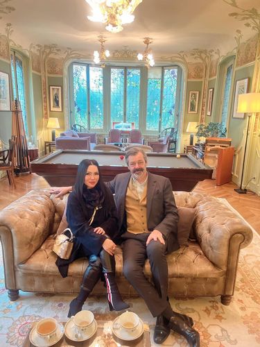 Uci Flowdea di rumah Louis Vuitton.
