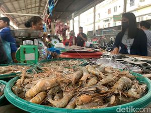 Imbas Cuaca Ekstrem, Udang Laut di Medan Tembus Rp 150 Ribu/Kg