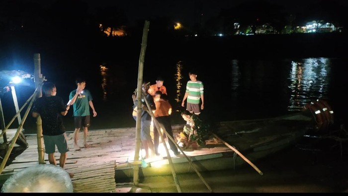 anak tenggelam di bojonegoro saat memainkan stater motor bapaknya, ditemukan