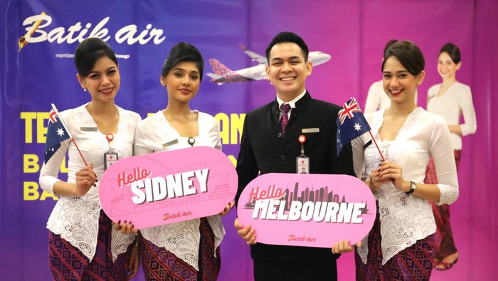 Batik Air Terbang ke Australia