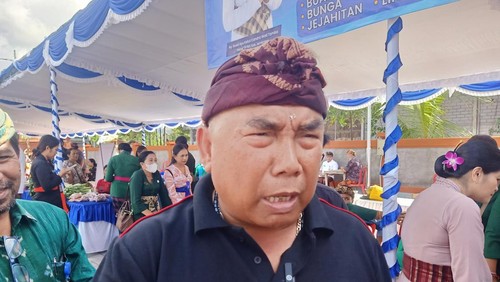 Bupati Jembrana I Nengah Tamba, Kamis (12/1/2023). (I Putu Adi Budiastrawan/detikBali)