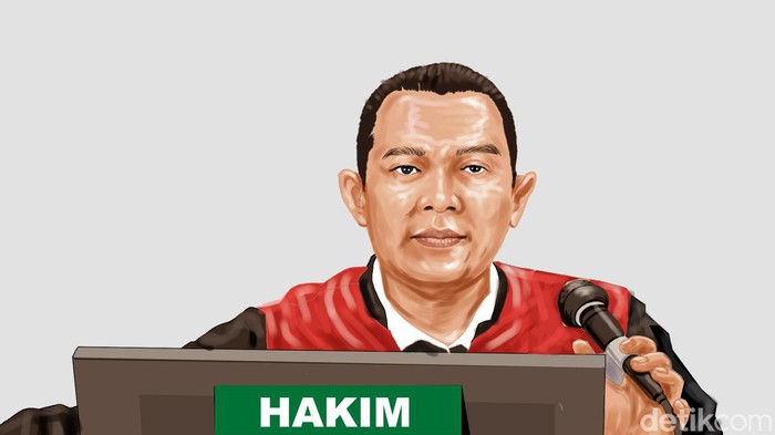 Ilustrasi hakim