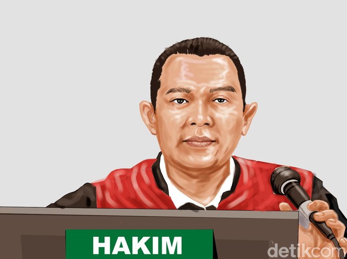 Ilustrasi hakim