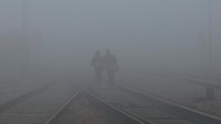 Diketahui, suhu merosot hingga menyentuh -6 derajat Celcius.