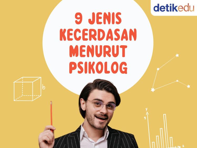 Infografis: 9 Jenis Kecerdasan Menurut Psikolog