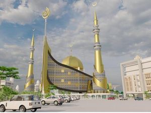 Begini Desain Islamic Center Medan yang Megah dan Lengkap