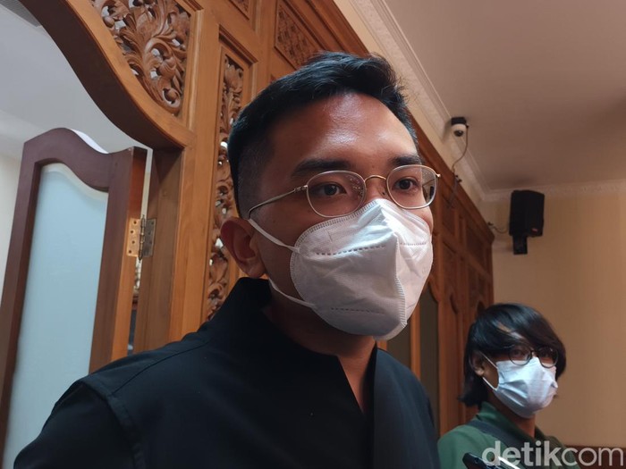 KGPAA Mangkunegoro X di Balai Kota Solo, Kamis (12/1/2023).