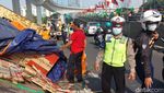 Potret Macet Parah dari Cawang hingga Kuningan Gegara Truk Kecelakaan