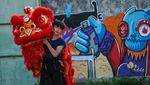 Mengintip Muda-mudi di Aceh Latihan Barongsai Jelang Imlek