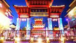 Menikmati Suasana Malam Old Shanghai Sedayu City Jelang Imlek