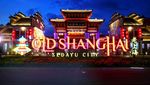 Menikmati Suasana Malam Old Shanghai Sedayu City Jelang Imlek