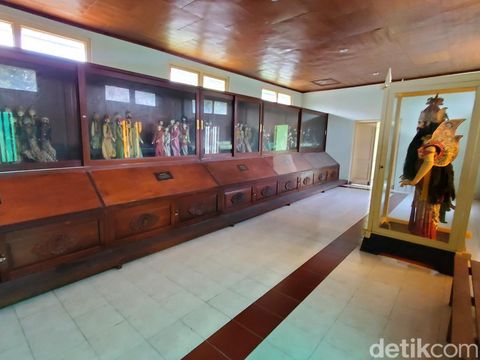 Museum Wayang Kekayon di Jl Jogja-Wonosari Km 7, Kalangan, Baturetno, Banguntapan, Kabupaten Bantul, Kamis (12/1/2023).