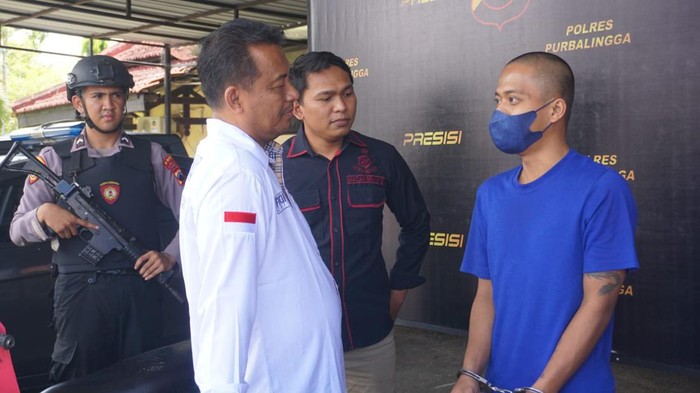 SW alias Lugut tersangka pemerkosaan gadis di bawah umur di Purbalingga.