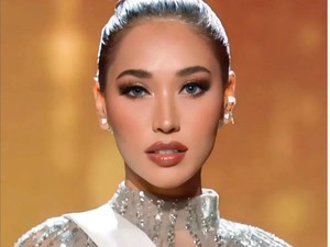 Gaya Laksmi, Puteri Indonesia Bawa Phinisi di Penjurian Miss Universe 2022