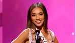 8 Foto Gek Bali Laksmi di Penjurian Miss Universe 2022
