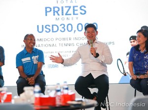 Buka Tahun 2023, PP Pelti Gelar Kejuaraan Tenis Internasional
