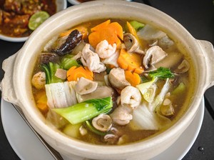 Resep Capcay Kuah Udang Jamur yang Gurih Bernutrisi Tinggi