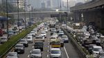 Potret Kemacetan di Tol Dalam Kota dan Jalan MT Haryono Siang Ini
