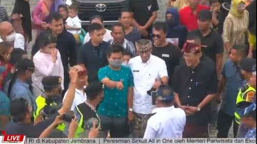 Tangkapan layar kanal Jimbarwana TV Dinas Kominfo Jembrana.