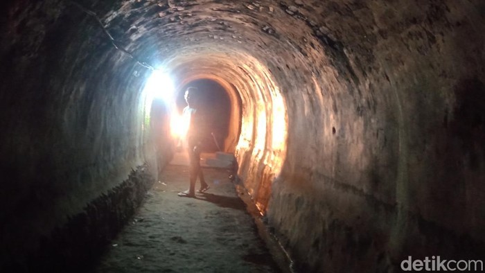 Terowongan kuno di Cokro Kembang, Desa Daleman, Kecamatan Tulung masih utuh.
