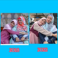 Tike Priatnakusumah mengungkap kalau dia pernah mencapai bobot tubuh terberat 105 kg, yakni pada 2018. Foto: Instagram/@tikeprie