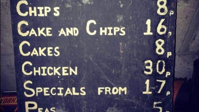 Viral Informasi Menu Fish and Chips Tahun 1976, Netizen Bingung Harganya