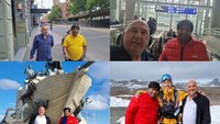 Mereka pun melakukannya dengan berkunjung ke 7 benua dunia dalam waktu waktu 3 hari, 1 jam, 5 menit, dan 4 detik. Rekor sebelumnya dipegang Dr Khawla Airomaithu dari Arab Saudi. Dia memecahkan rekor keliling dunia dalam waktu 3 hari 14 jam 46 menit.  