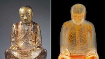 Ct Scan Patung Buddha Berusia 1.000 Tahun Mengungkap Mumi Biksu Tersembunyi Di Dalamnya Foto: Boredpanda