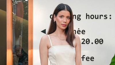 Gaya Sabrina Chairunnisa Saat Buka Cabang Kedua Bisnis Salonnya