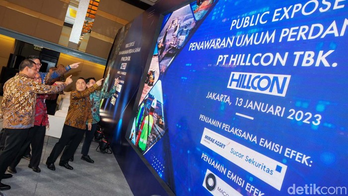 Perusahaan jasa tambang Hillcon berencana melantai  di Bursa Efek Indonesia (BEI) lewat mekanisme initial public offering (IPO). Hillcon bakal melepas 442,300 juta saham kepada publik.