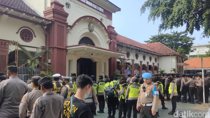 Gladi bersih pengamanan sidang Kanjuruhan