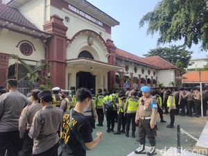 Polisi Bakal Tangkap Penyusup-Pengacau Sidang Kanjuruhan di PN Surabaya