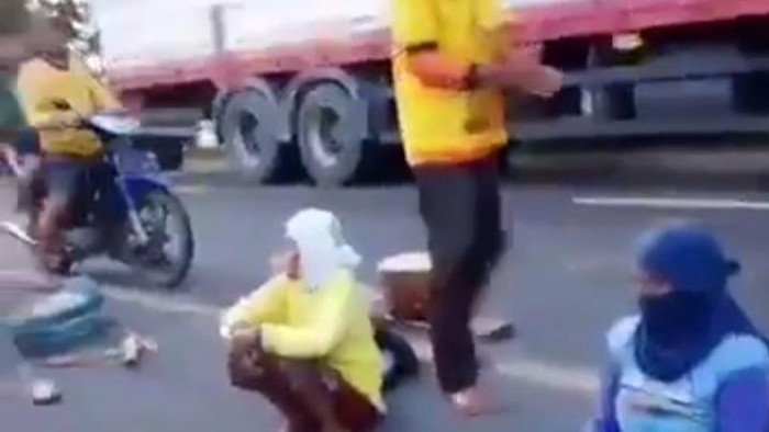 Kecelakaan di Pantura Indramayu.