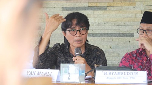 Ketua Divisi Hukum dan Pengawasan KPU NTB Yan Marli. (Istimewa)