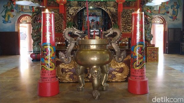Klenteng Eng An Kiong berbenah jelang imlek