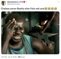 Meme kocak Chelsea kalah dari Fulham