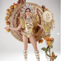 Dalam unggahannya di Instagram Alejandra Guajardo menjelaskan alasan kenapa bitcoin menjadi busana nasional yang dipakainya di Miss Universe. “El Salvador menjadi negara pertama di dunia yang menggunakan kripto sebagai mata uang resmi pada 2021. Evolusi sistem mata uang El Salvador adalah sebuah testimoni bagaimana ekonomi masyarakat El Salvador bertrasnformasi di setiap tahapan sejarah,” tulisnya. Foto: Instagram