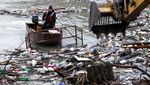 Kotor! Tumpukan Sampah Padati Danau di Serbia