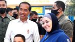 Potret Jokowi Shopping Malam-malam di Mal Kokas, Jajal Rompi Lokal