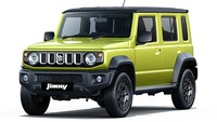 Dikutip dari laman Cartoq, Maruti Suzuki India sudah membuka keran pemesanan Suzuki Jimny 5 pintu berbarengan dengan peluncurannya. Awalnya, konsumen dikenakan Rs 11.000 (Rp 2 juta) buat uang muka. Namun kini sudah dinaikkan jadi Rs 25.000 atau setara Rp 4,6 juta. Foto: Dok. Suzuki