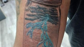 Ada petir di dalam toples? Foto: Ryan Plugs McGnarls via Bored Panda