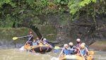 Untuk yang Berani Saja! Uji Adrenalin Main Rafting di Sungai Elo Magelang