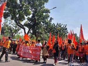 Pembukaan Rakernas, Ribuan Kader Partai Buruh Berkumpul di Jakut