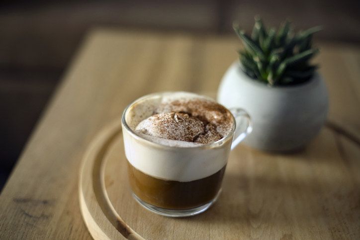 Espresso con panna