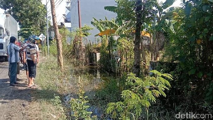 Lokasi penangkapan maling sepeda motor di jalan Kudus-Purwodadi, Kudus, Sabtu (14/1/2023).